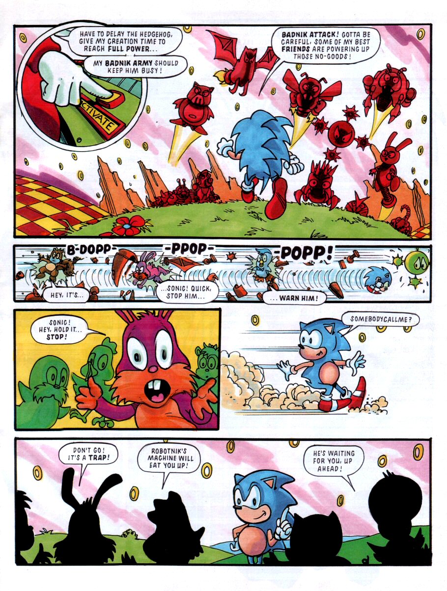 Sonic - The Comic Issue No. 001 Page 4